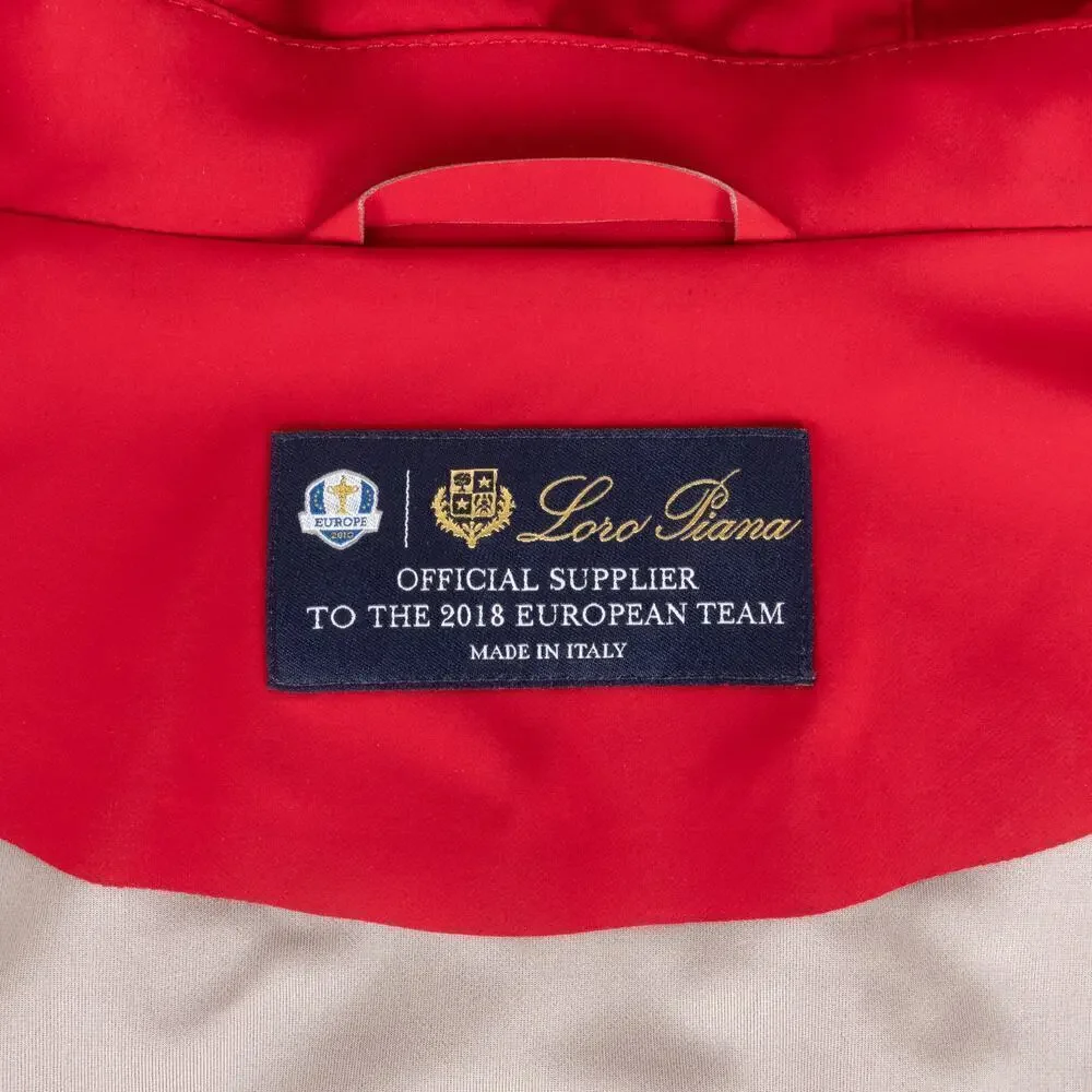 Loro Piana European Ryder Cup Raincoat Red Men's Small - Picture 10 of 11